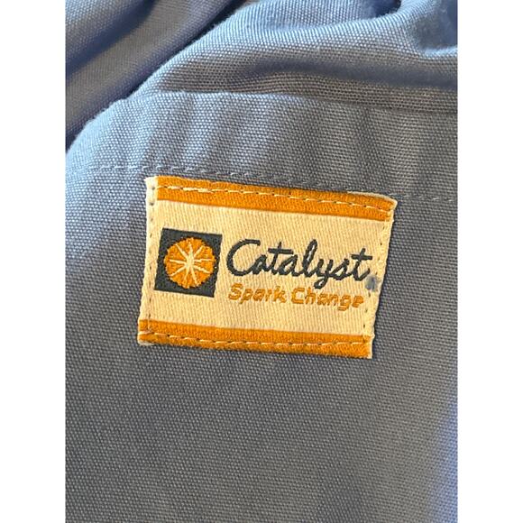 VGUC Catalyst Unisex Blue Scrub Pants Drawstring Size XL - Picture 3 of 5